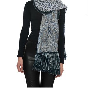 Belle Fare Cashmere/Fur Wrap